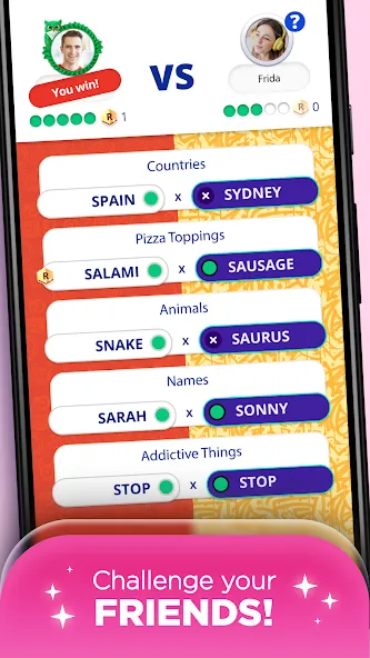 Stop 2 - Word Trivia Game — скриншот 2 Stop 2 - Word Trivia Game — скриншот 2