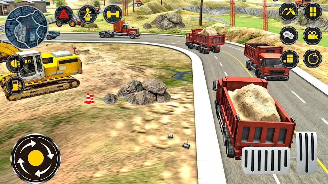 Heavy Excavator Simulator PRO — скриншот 1
