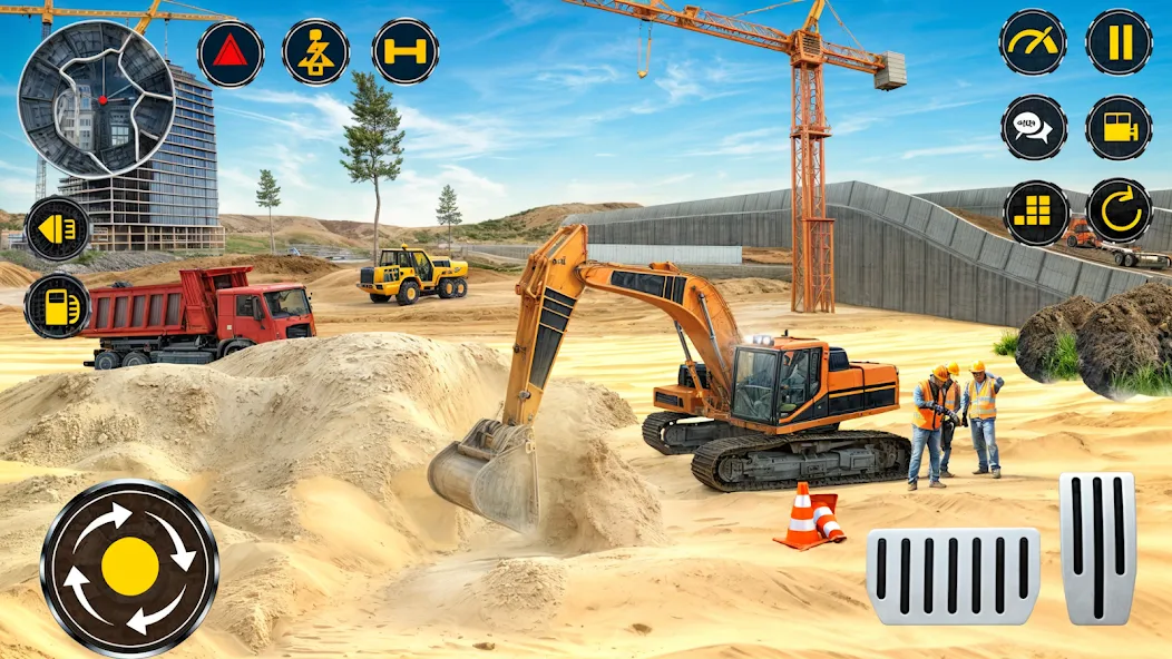Heavy Excavator Simulator PRO — скриншот 2