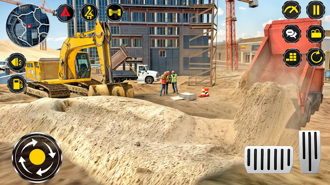 Heavy Excavator Simulator PRO — скриншот 4