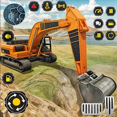 Heavy Excavator Simulator PRO на Android — Много денег и всё разблокировано