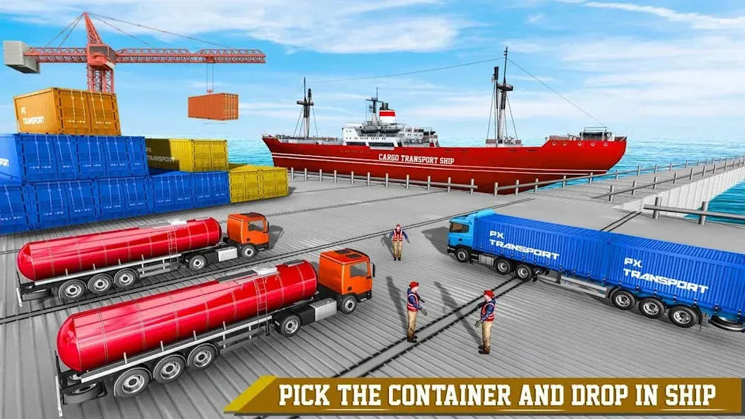 Cargo Transport Truck Driving — скриншот 4