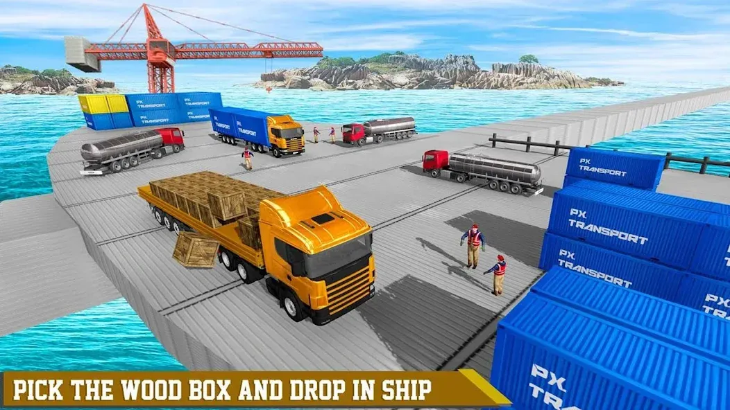 Cargo Transport Truck Driving — скриншот 5