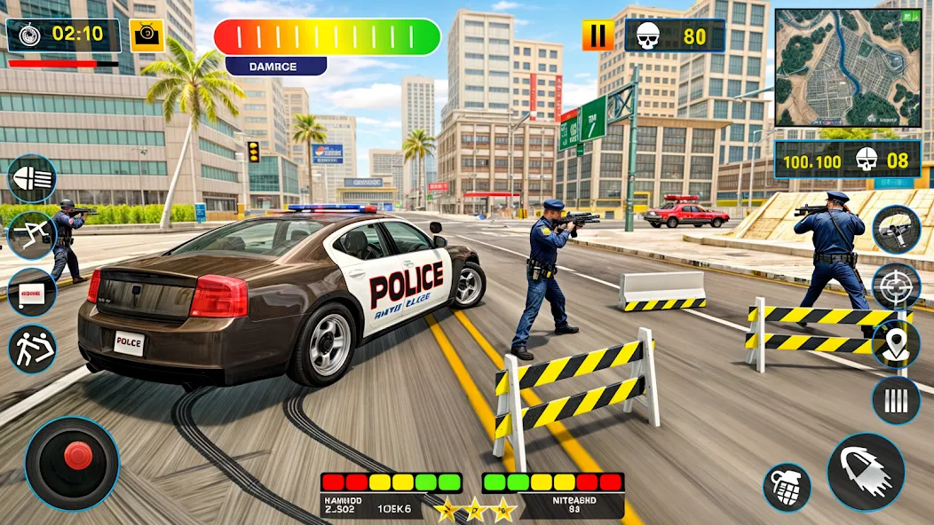 US Police Shooting Crime City — скриншот 2