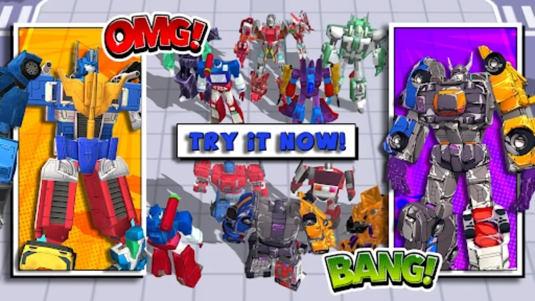 Superhero Robot Monster Battle — скриншот 1