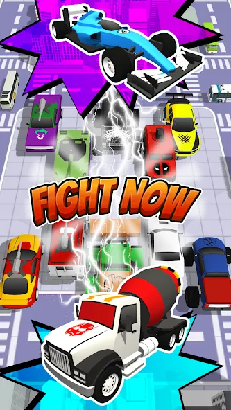 Superhero Car Merge Battle — скриншот 5