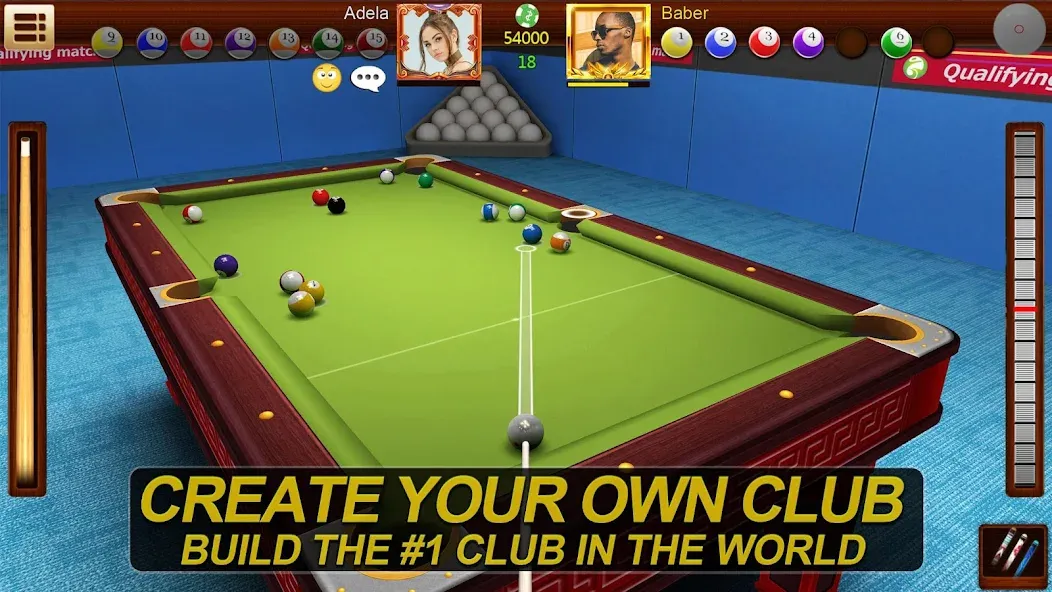 Real Pool 3D Online 8Ball Game — скриншот 2 Real Pool 3D Online 8Ball Game — скриншот 2