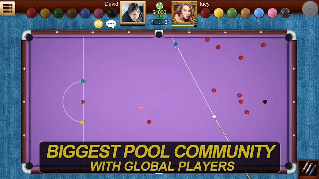 Real Pool 3D Online 8Ball Game — скриншот 3 Real Pool 3D Online 8Ball Game — скриншот 3