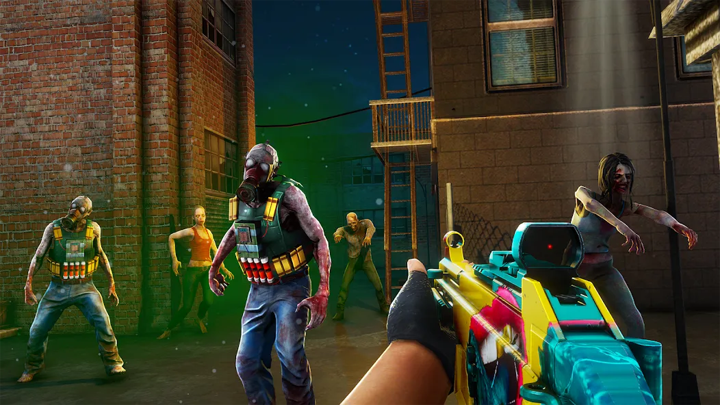 Zombination - FPS Zombie Games — скриншот 2 Zombination - FPS Zombie Games — скриншот 2