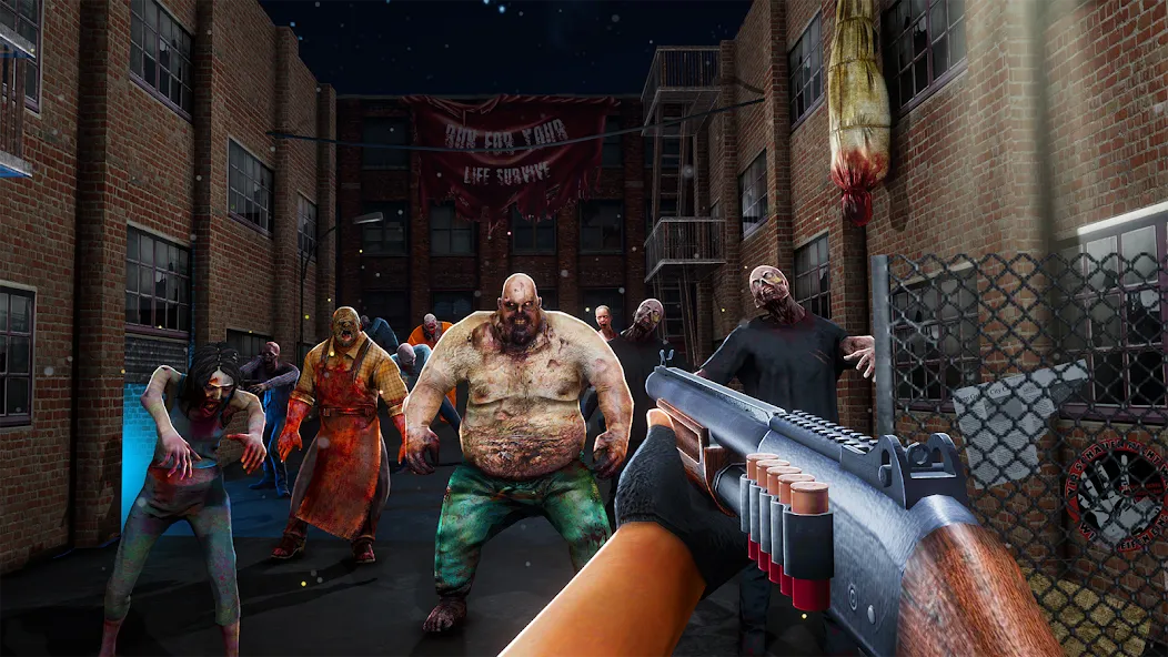 Zombination - FPS Zombie Games — скриншот 3 Zombination - FPS Zombie Games — скриншот 3