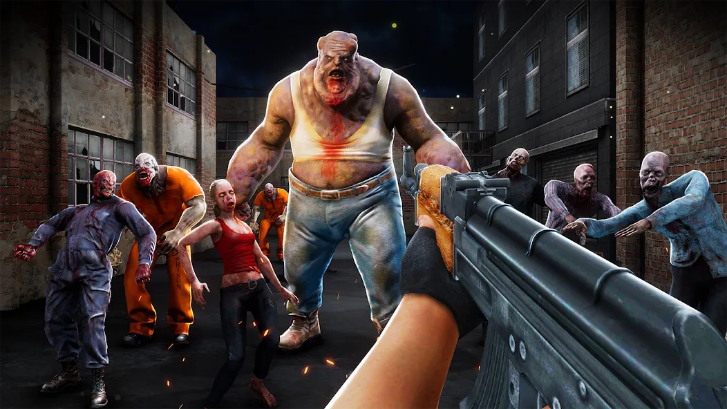 Zombination - FPS Zombie Games — скриншот 4 Zombination - FPS Zombie Games — скриншот 4