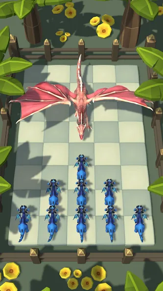 Dragon Fight - Merge Games — скриншот 1