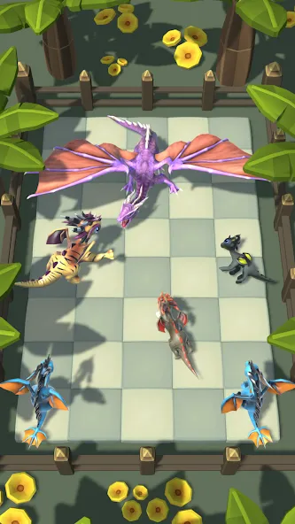 Dragon Fight - Merge Games — скриншот 2