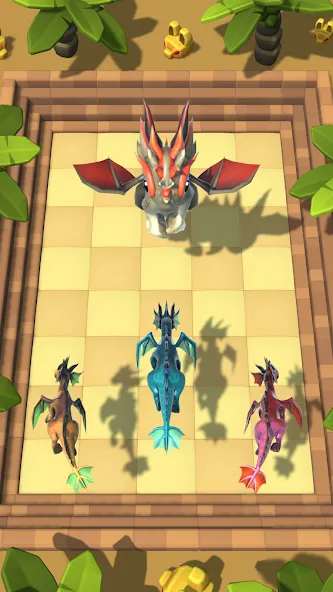 Dragon Fight - Merge Games — скриншот 3
