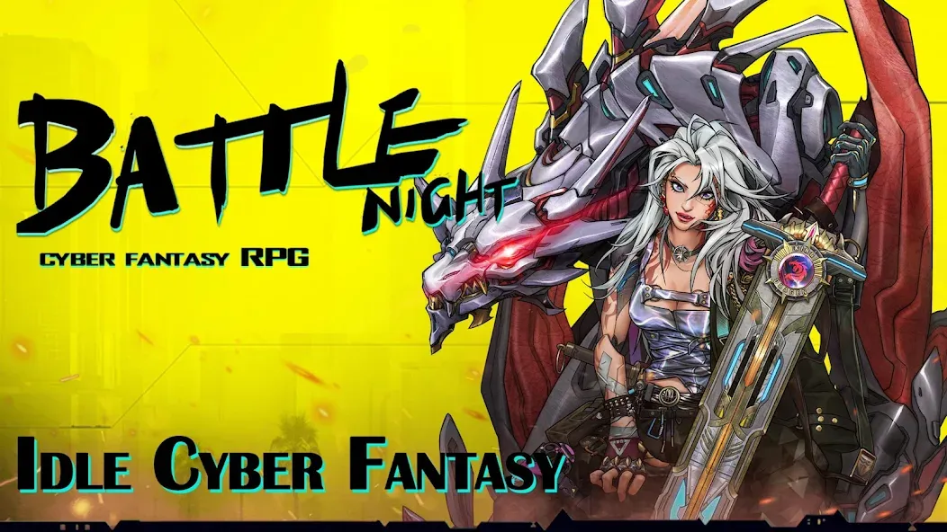 Battle Night: Cyberpunk RPG — скриншот 1
