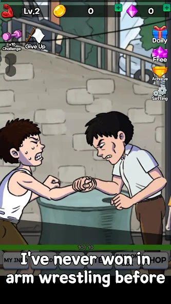 Arm Wrestling Clicker — скриншот 3