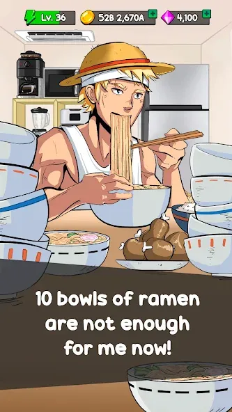 Food Fighter Clicker Games — скриншот 2
