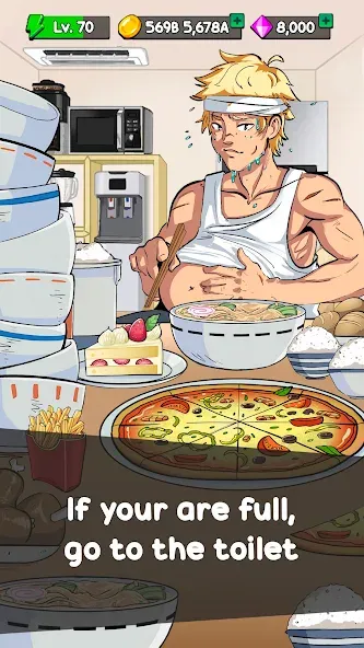 Food Fighter Clicker Games — скриншот 3