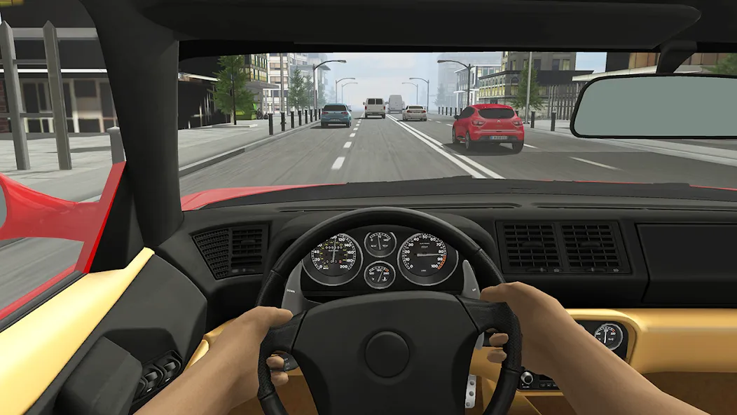 Racing in Car 2 — скриншот 2