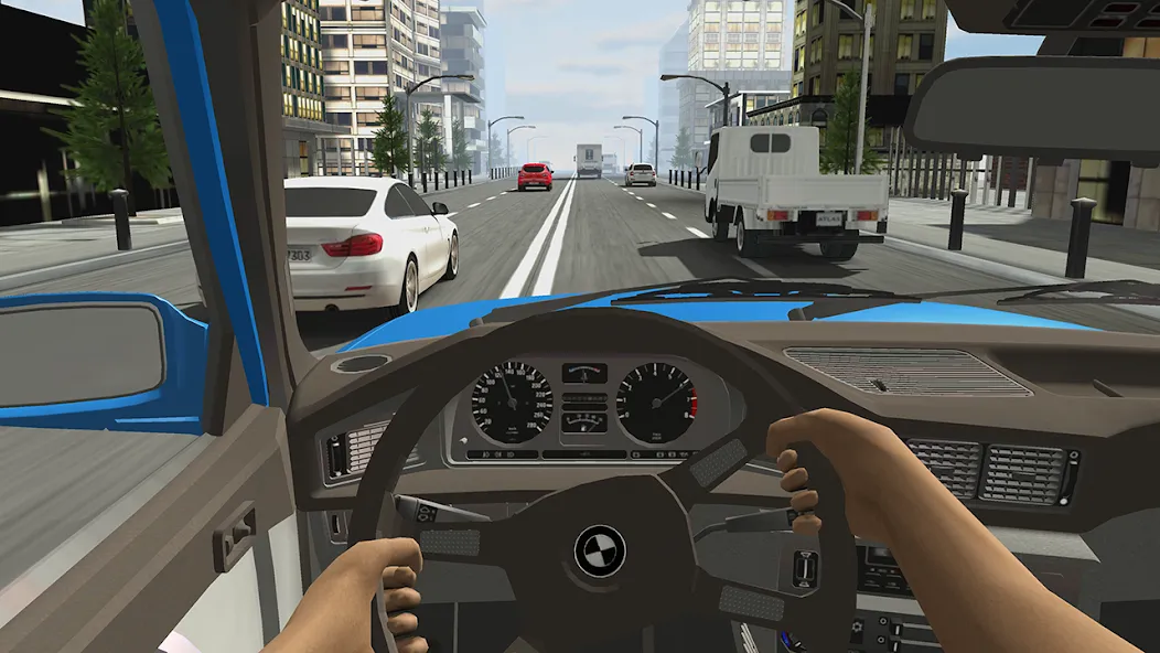 Racing in Car 2 — скриншот 4