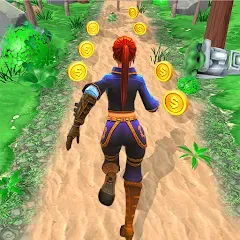 Взломанная Jungle Run Temple Escape Games на Андроид — Много денег