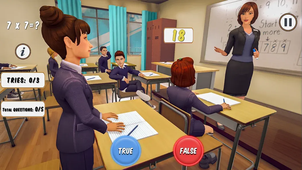 High School Teacher Simulator — скриншот 2