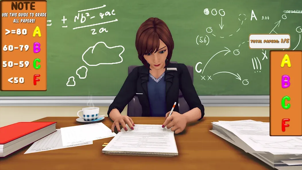 High School Teacher Simulator — скриншот 3