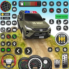 Flying Prado Car Robot Game MOD — Много денег и всё открыто