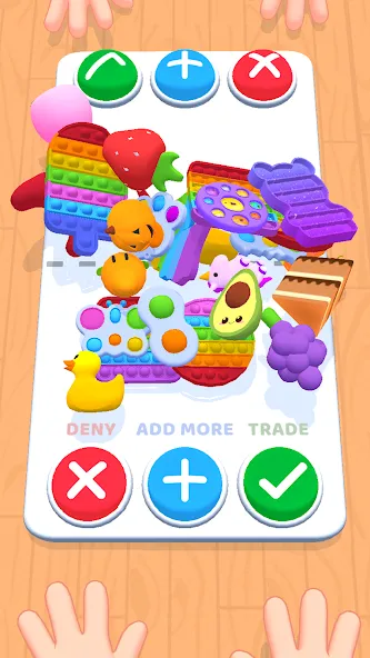 Fidget Toys Trading・Pop It 3D — скриншот 1 Fidget Toys Trading・Pop It 3D — скриншот 1