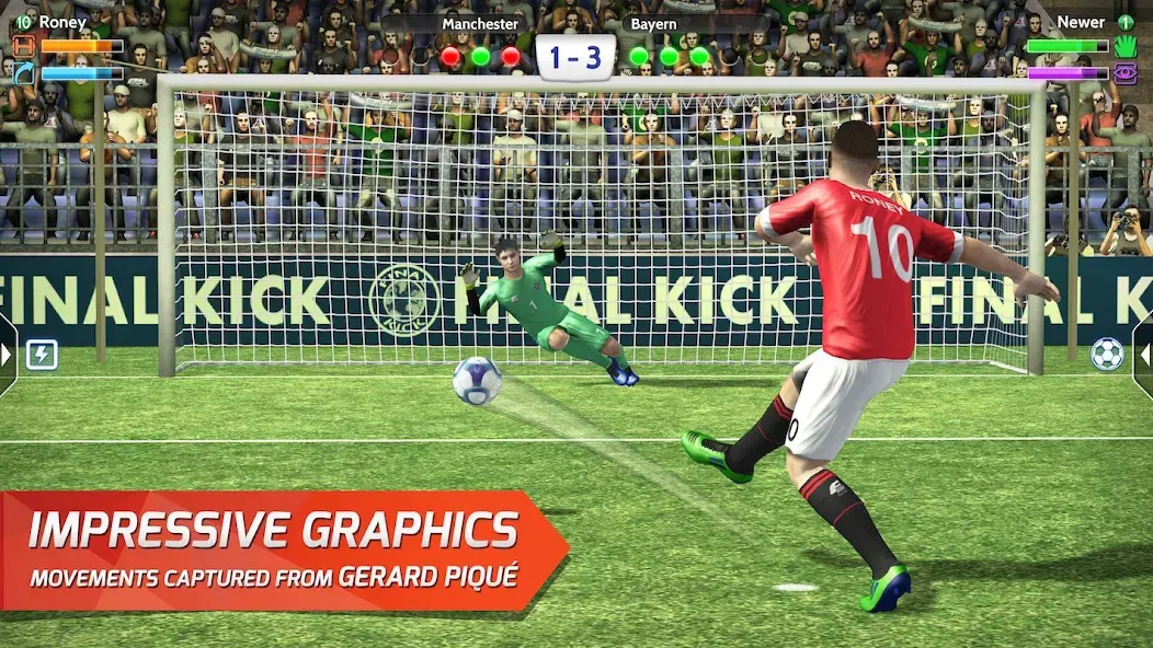 Final Kick: Online Soccer — скриншот 1