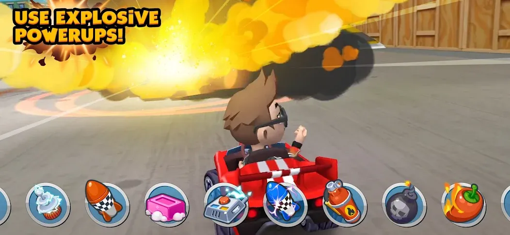 Boom Karts Multiplayer Racing — скриншот 4 Boom Karts Multiplayer Racing — скриншот 4