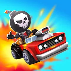 Boom Karts Multiplayer Racing MOD APK — Много денег