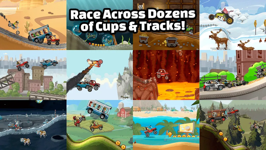Hill Climb Racing 2 — скриншот 2 Hill Climb Racing 2 — скриншот 2