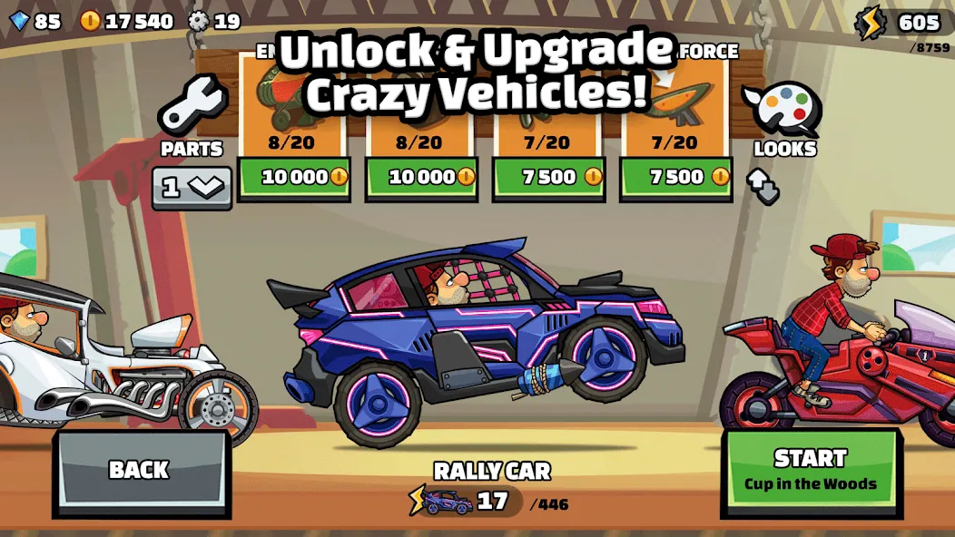Hill Climb Racing 2 — скриншот 3 Hill Climb Racing 2 — скриншот 3