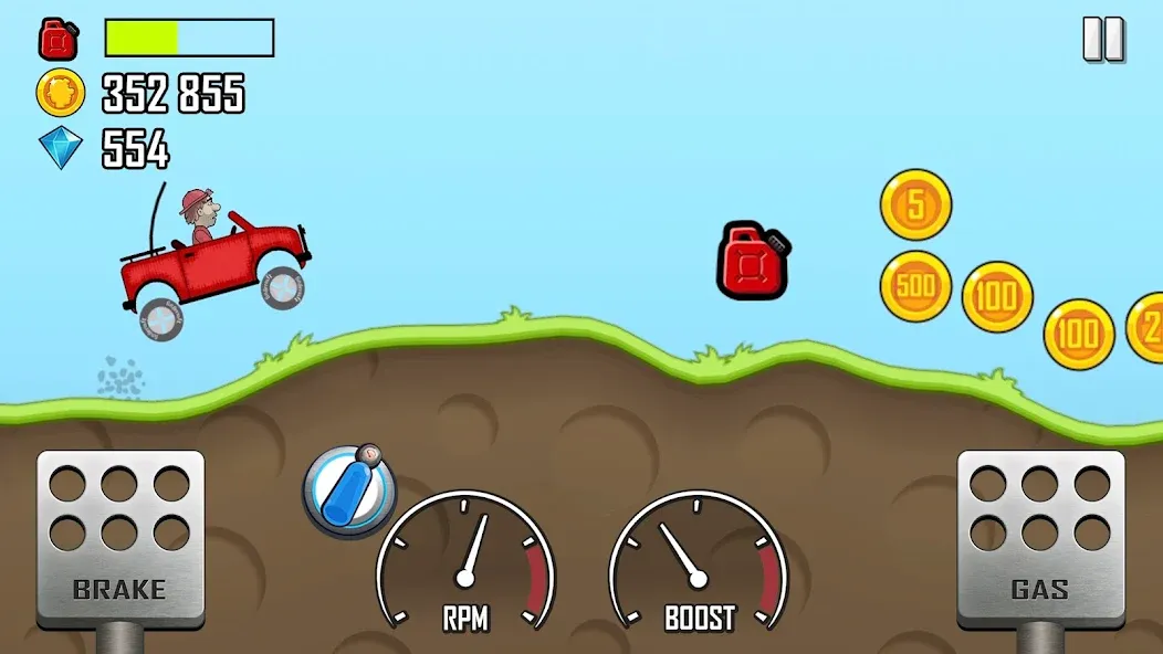 Hill Climb Racing — скриншот 1 Hill Climb Racing — скриншот 1