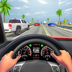Скачать Traffic Racing In Car Driving на телефон — Много денег