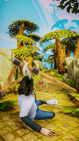 Forest Fun Run - Running Game — скриншот 1
