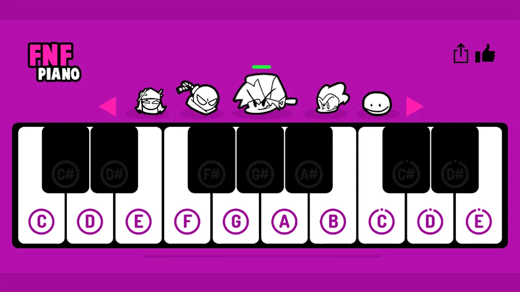 FNF Piano — скриншот 2