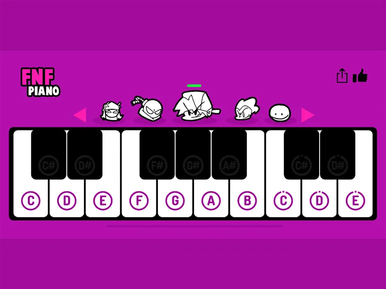 FNF Piano — скриншот 4