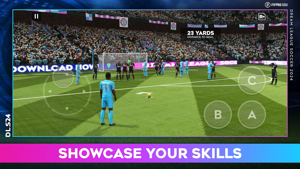 Dream League Soccer 2024 — скриншот 3 Dream League Soccer 2024 — скриншот 3