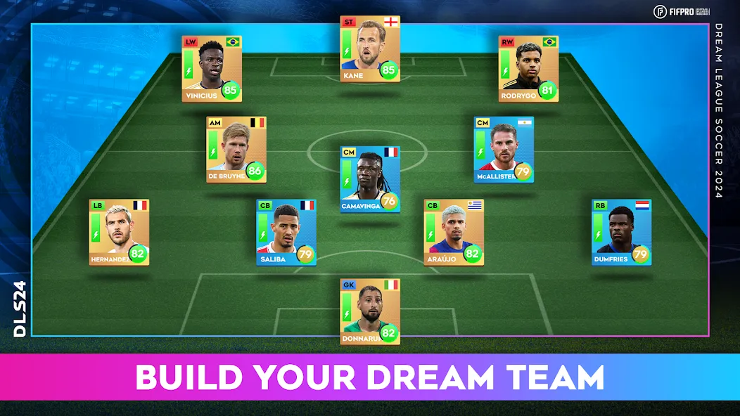 Dream League Soccer 2024 — скриншот 4 Dream League Soccer 2024 — скриншот 4