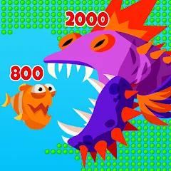 Скачать Fish Town IO: Mini Aquarium MOD APK — Много денег