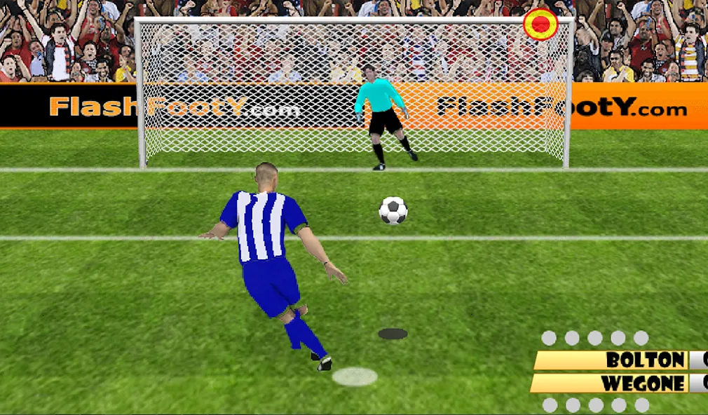 Penalty Shooters Football Game — скриншот 1