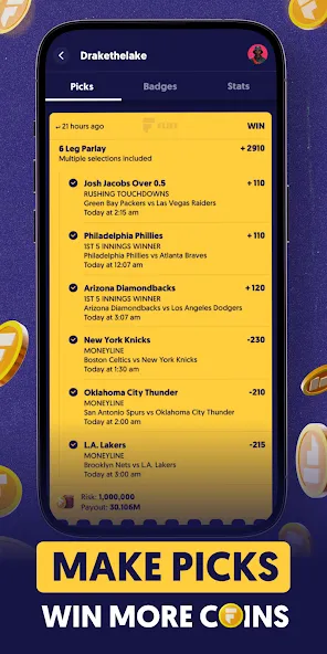 Fliff - Sports Picks — скриншот 2