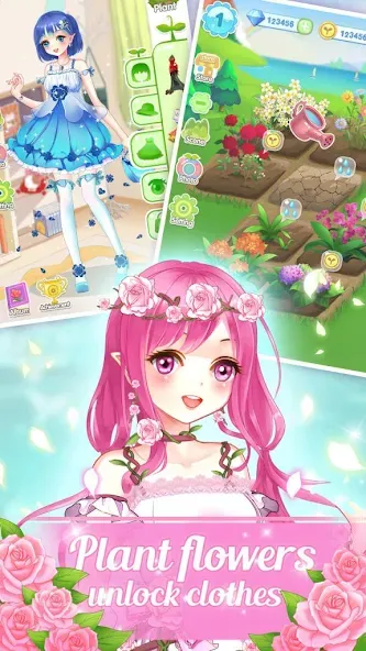 Dream Flower Dressup — скриншот 3