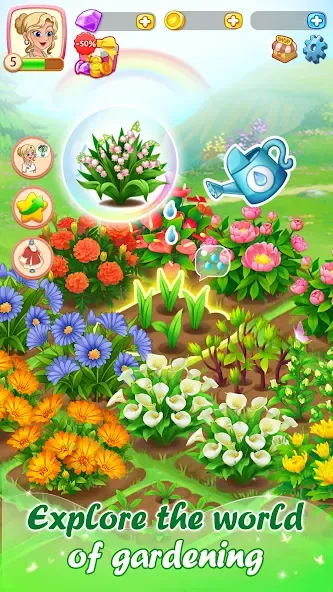 Dream Flower Dressup — скриншот 5