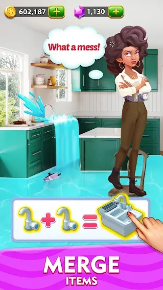 Solitaire Tripeaks Home: Merge — скриншот 2