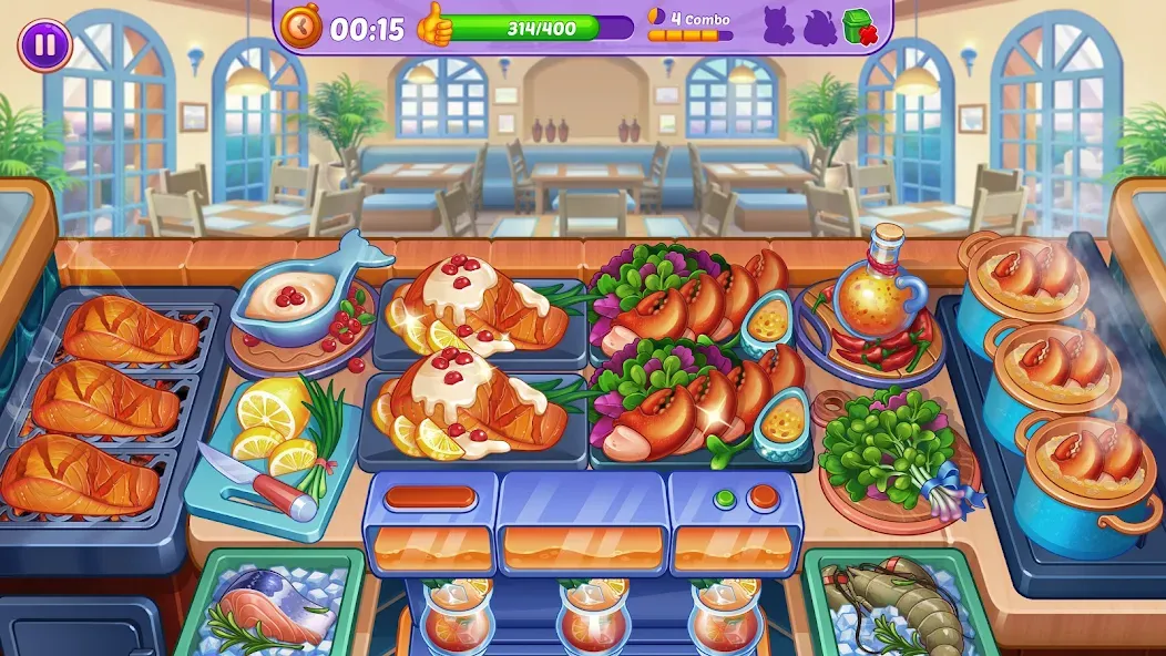Cooking Crush - Cooking Game — скриншот 2 Cooking Crush - Cooking Game — скриншот 2