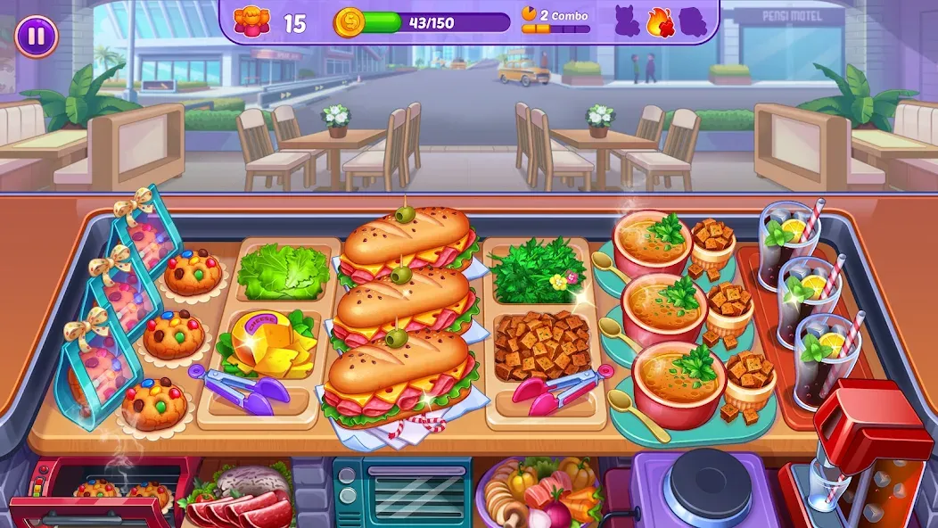 Cooking Crush - Cooking Game — скриншот 4 Cooking Crush - Cooking Game — скриншот 4