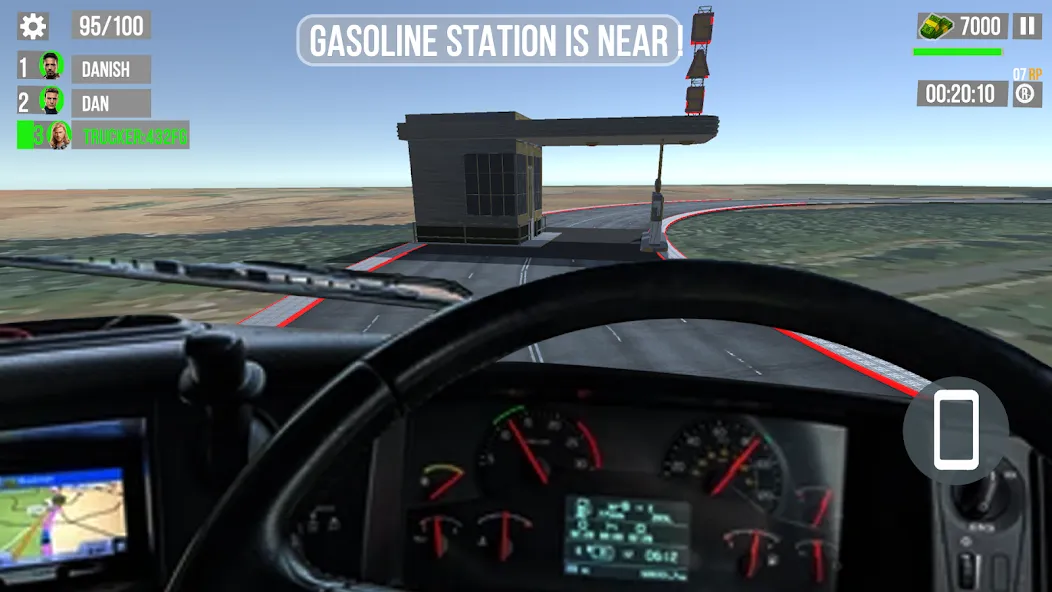 Euro Truck Gas Station Games — скриншот 3